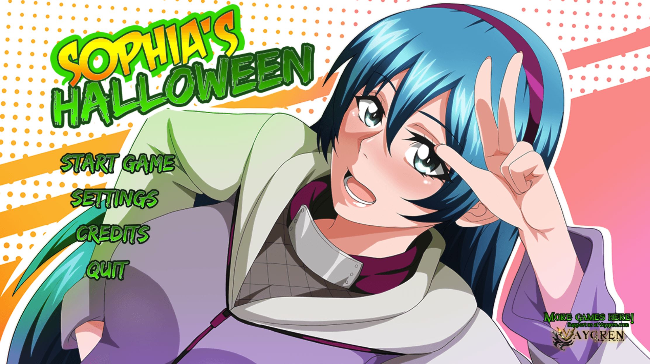 Visual Novel Hentai halloween futa game